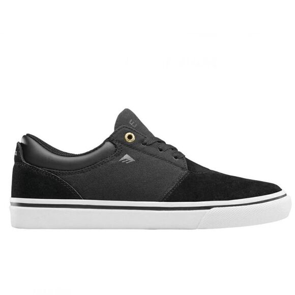 Emerica Alcove Skate Shoes Black Suede Sneakers Size 12 - Picture 1 of 12